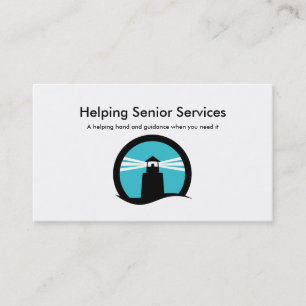 Senior Companion Services Business Card