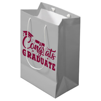 Senior Congrats Graduate Medium Gift Bag