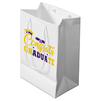 Senior Congrats Graduate Medium Gift Bag