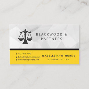 Senior Counsel – premium, authoritative Business Card