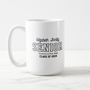 Senior Custom Year Script Graduate College  Coffee Mug
