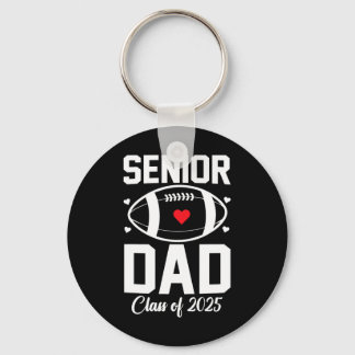 Senior Dad 2025 Footll Daddy Cl Of 2025 Graduation Key Ring