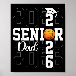 Senior Dad Senior Graduate Proud Father Cl Of 2026 Poster
