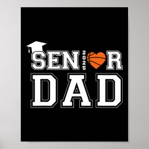 Senior Dad Sketll Cl Of 2025 Graduation Graduate M Poster