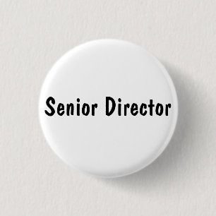 Senior Director 3 Cm Round Badge