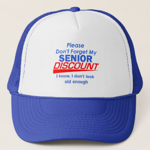 SENIOR DISCOUNT Hat