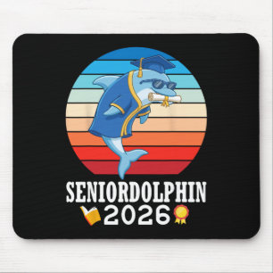 Senior Dolphin 2026 Cl Of Graduation Day With Dipl Mouse Pad