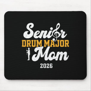 Senior Drum Major Mum 2026 Graduation Matching Fam Mouse Pad