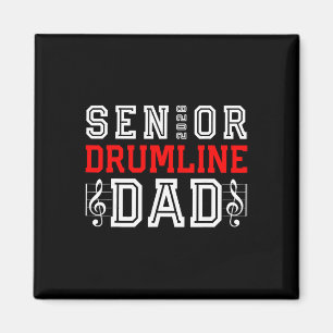 Senior Drumline Dad 2026 Cl 26 Marching Band Gradu Magnet