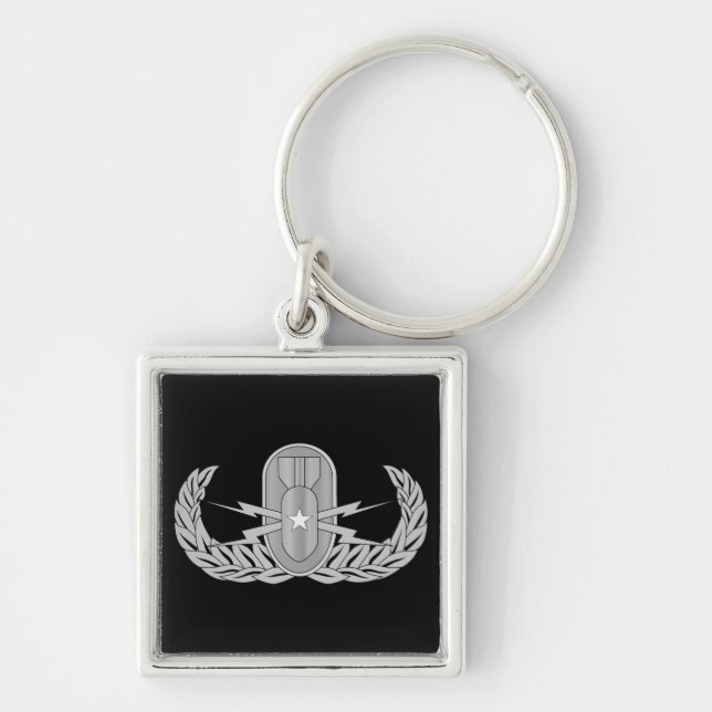 Senior Explosive Ordnance Disposal EOD Key Ring (Front)