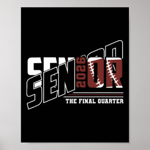 Senior Football 2026 Game Day Cl Of 2026 Graduatio Poster