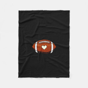 Senior Football Mom Football Mama Game Day Cl Of 2 Fleece Blanket