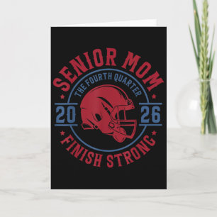 Senior Football Mum 2026 The Final Quarter Card