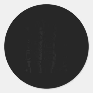 Senior Football Mum 2026 The Final Quarter  Classic Round Sticker