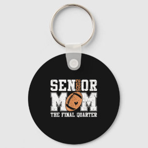 Senior Football Mum Football Mama Game Day Cl Of 2 Key Ring