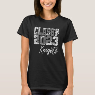 Senior Football Player Class of 2023 School Mascot T-Shirt