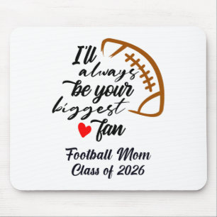 Senior Footll Mum Cl Of 2026 Graduation Graduate Mouse Pad