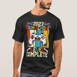 Senior Gamer 2023 High School Level Complete 2023  T-Shirt