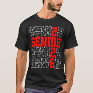 Senior Graduation  Boys Girls Class Of 2026 Senior T-Shirt