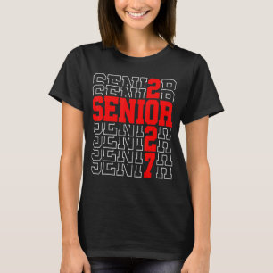 Senior Graduation Boys Girls Class Of 2027 Senior T-Shirt