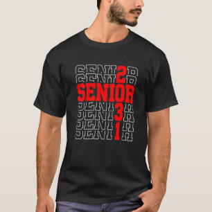 Senior Graduation Boys Girls Class Of 2031 Senior T-Shirt