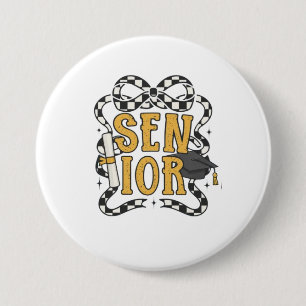 Senior Graduation Class Design 🎓✨ 7.5 Cm Round Badge