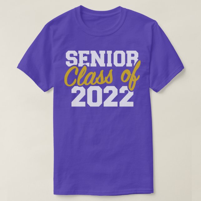 Senior graduation class of 2022 T-Shirt (Design Front)