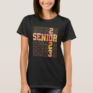 Senior Graduation Class of 2023 Tie Dye Senior 202 T-Shirt