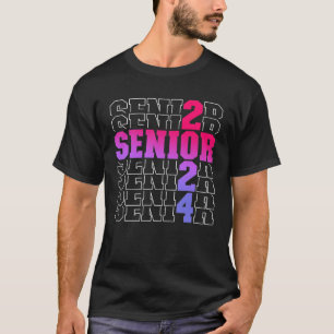 Senior Graduation Class of 2024 Senior Boys Girls T-Shirt