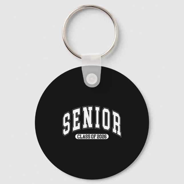 Senior graduation class of 2026 high school key ring (Front)