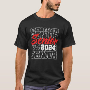 Senior Graduation Gift Class of 2024 Senior Men Wo T-Shirt
