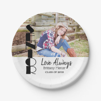 Senior Graduation Paper Plate