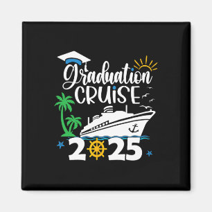 Senior Graduation Trip Cruise 2025 Aw Ship Party C Magnet