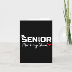 Senior Marching Nd Cl Of 2025 School Graduation 20 Card