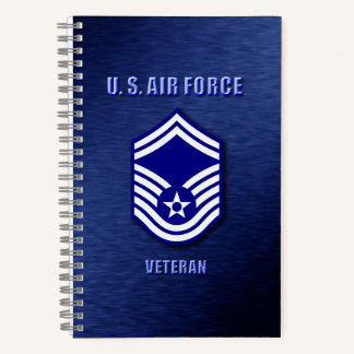 Senior Master Sergeant USAF Spiral Notebook