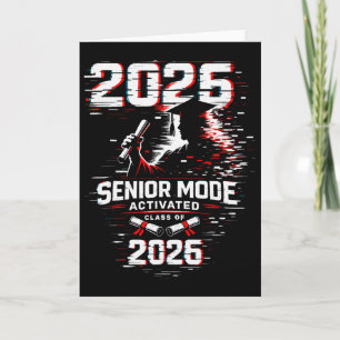 Senior Mode Activated Cl Of 2026 Graduation Card