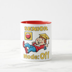 Senior Mode Off Relaxing Graduate Mug