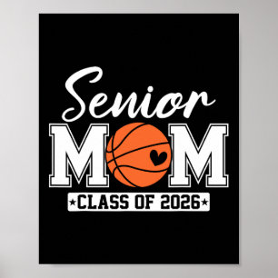 Senior Mom Cl Of 2026 Sketll Mom Graduation  Poster
