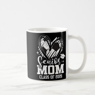 Senior Mom Cl Of 2026 Soccer Graduation Heart Coffee Mug