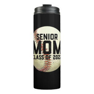 Senior Mom Class of 2022 Baseball Mom Thermal Tumbler