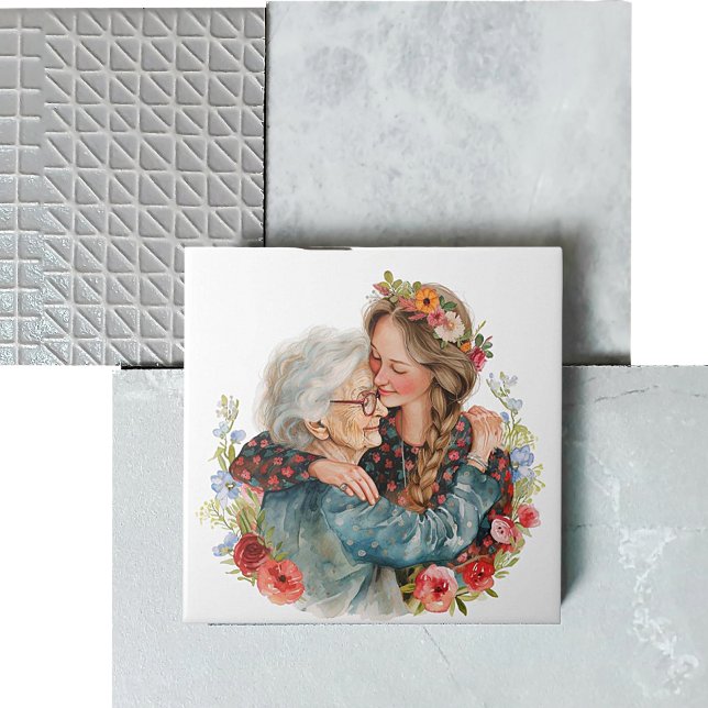Senior Moments Mother's Day / Any Day Ceramic Tile (Creator Uploaded)
