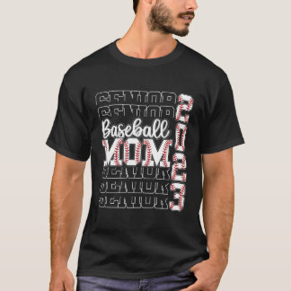 Senior Mum 2023 Baseball Class Of 2023 Graduation T-Shirt