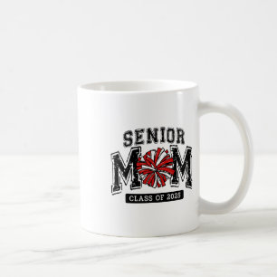 Senior Mum 2025 Cheer Mama Cl Of 2025 Funny Gradua Coffee Mug