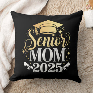 Senior Mum 2025 Graduation Family Son Daughter Cushion