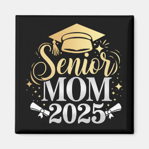 Senior Mum 2025 Graduation Family Son Daughter Magnet