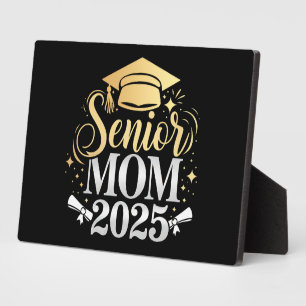 Senior Mum 2025 Graduation Family Son Daughter Plaque