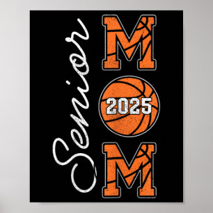 Senior Mum 2025 Sketll Mummy Cl Of 2025 Graduation Poster