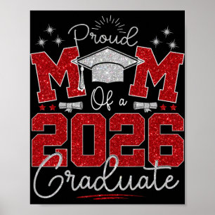 Senior Mum 2026 Graduation Proud Mum Of A 2026 Gra Poster