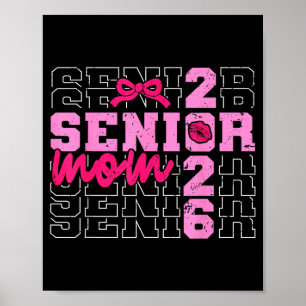 Senior mum 2026 proud mum of a class of 2026 poster