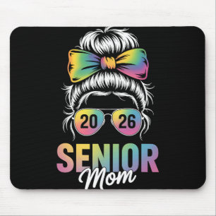 Senior Mum 2026 Proud Parent Graduation Back To Sc Mouse Pad